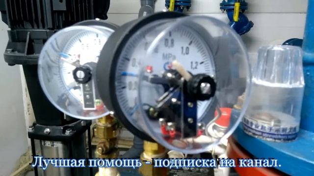 Как сбросить и накачать систему водяного пожаротушения.  Спрут-2