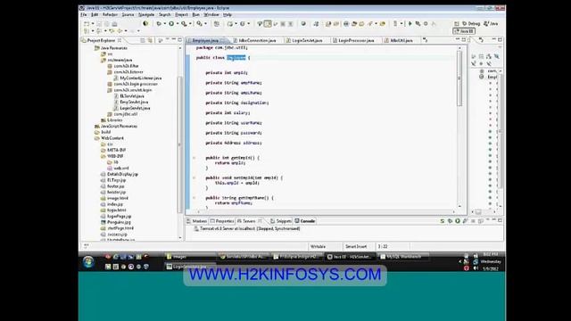 Java Servlets Page | Servlet Tags | best Java online Training course services given by H2K infosys