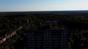 Припять с квадрокоптера. Drone Footage shooting of Pripyat.