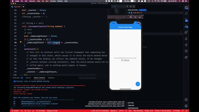 Null safety flutter | step by step understand смотреть онлайн