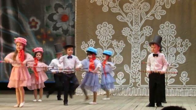 Классный Танец Чарльстон с Тросточками- Детский сад "Сказка"