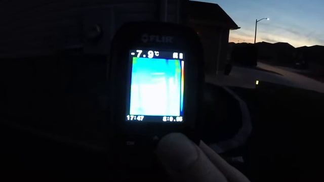 FLIR TG165 outside the house Canada смотреть онлайн
