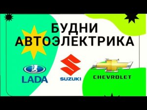 Будни автоэлектрика - диагноста №30