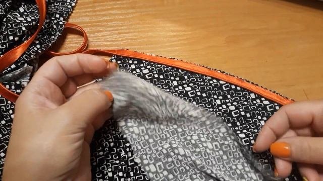 Отделка изделия декоративным кантом