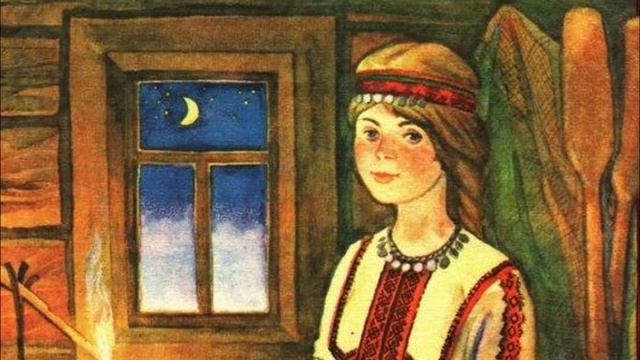 Марийские народные сказки:  "И волк может стать приятелем"   и      "Слепая любовь"