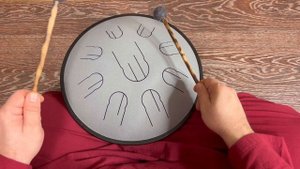 Игра на Глюкофоне палочками. Разминка. Технические упражнения для глюкофона.