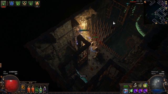 Path of Exile 3.11 - Damage from ground spikes bugs lab doors. смотреть онлайн
