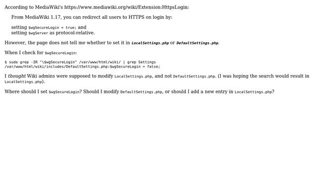 Webmasters: wgSecureLogin setting смотреть онлайн