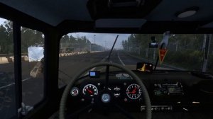 Euro Truck Simulator 2. ЗИЛ 131 с грузом военной техники.