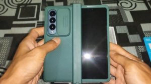 best galaxy z fold 4 cases - 4 in 1 nillkin case for galaxy z fold 4