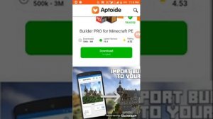 How to download builder pro for Minecraft pe ? work