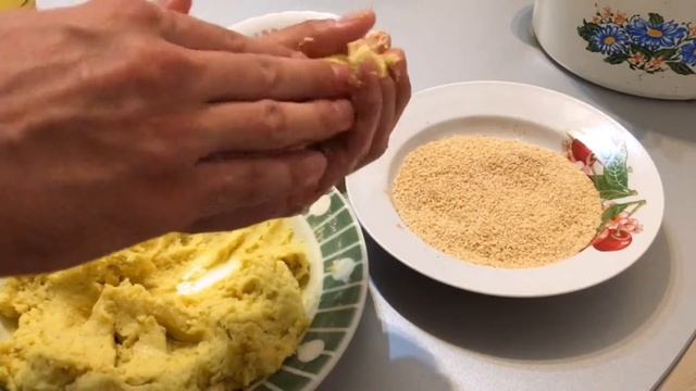 Картофельные зразы с грибной начинкой! смотреть онлайн