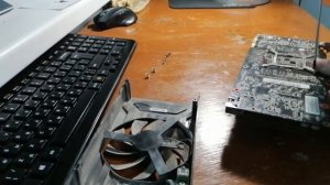 Замена термопасты на видеокарте GTX 1070 Palit dual.