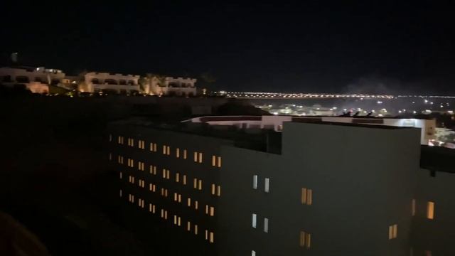 ШИКАРНЫЙ ВИД .Шарм эль шейх НОЧНОЙ НААМА БЕЙ