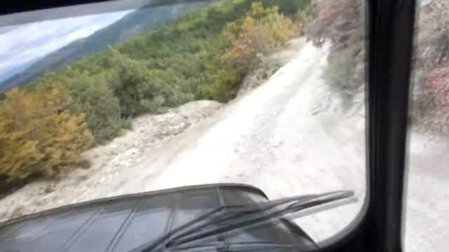 Крутой подъем на Джипе в Крыму,  МАНГУП КАЛЕ ,только УАЗик )))