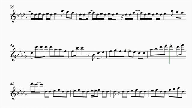 Jung Kook - Seven - Clarinet/Violin Sheet Music смотреть онлайн