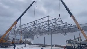 Монтаж ПСПК 2500 м2