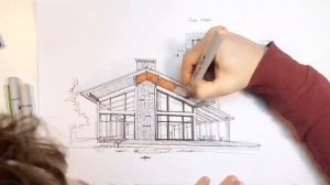 Рисунок Дома. Как нарисовать дом от руки? Drawing House. How to draw a house by hand?