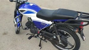 Мопед MOTOLAND ALPHA RX 11 синий/белый