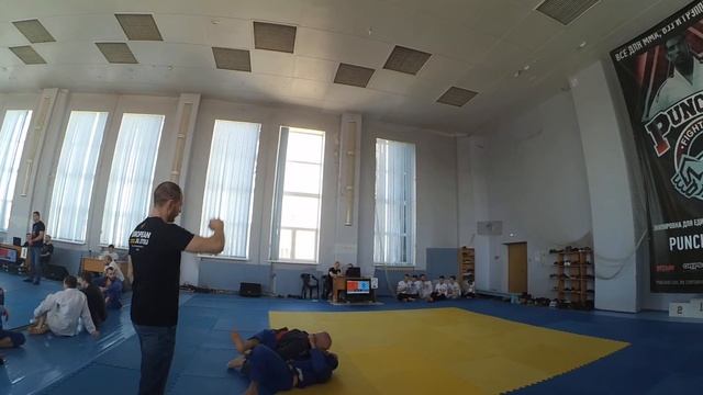 Ural Open Mat II 14.04.2018 Екатеринбург. Белые пояса до 94 кг. Лебедев Андрей  -  Мутев Василий
