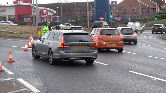 Chief Fire Officer Unmarked Volvo V90 R-Design Responding - Greater Manchester Fire  Rescue Servic