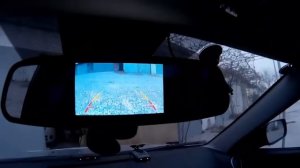 Установка Автомобильного зеркало с Монитором и Камеру заднего вида с из Китая с TinyDeal.com. Обзор