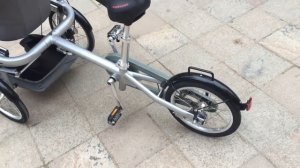 Велоколяска Nucia без скоростей, обзор.