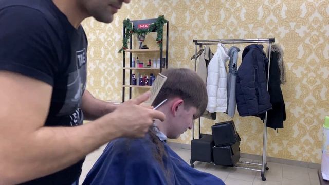 Мужская стрижка 398#стрижка?смотри#hairstyle#haircut#hair?