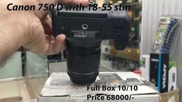 Canon 750D with 18 55 Stm смотреть онлайн