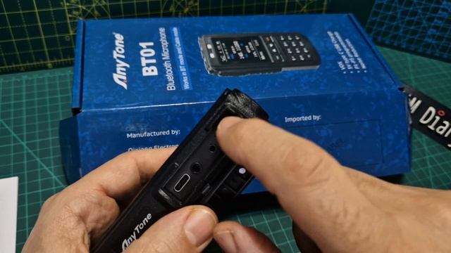 ANYTONE BT-01 Bluetooth Microphone -