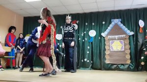 С Новым Годом и Рождеством! ?Сценка в школе "Про Царевну - Лягушку на новый лад"