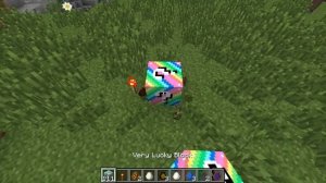 Minecraft: RAINBOW LUCKY BLOCK MOD (LUCKY DUNGEONS, FALLING HEART STRUCTURES, & MORE!) Mod Showcase