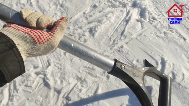 Ремонт сломанной лопаты. Испытываем новые изделия легкой промышленности.