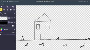 How to draw a simple house in computer