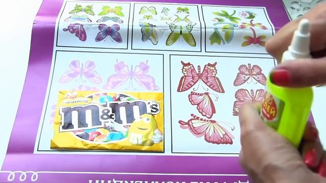 DIY МИНИ-БЛОКНОТ M&M’s (Эм-энд-эмс)/СКОРО в ШКОЛУ