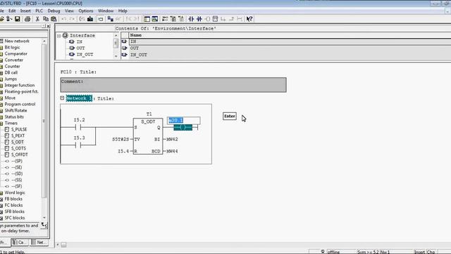 Таймеры в языке Step7.S7 Timer