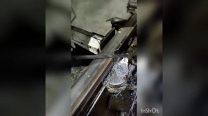 Резка металла ленточной пилой PEGAS под углом