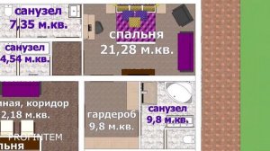 Двухэтажный дом 14 на 16 м. 7 спален. Проект дома. Проекты домов. План дома. Планировка дома. Обзор