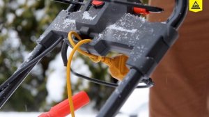 Электрический снегоуборщик Hammer SnowBull 2000E. Бюджетный помошник для дачи. Распаковка 220