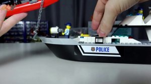 Новинка Lego City - 60129 - Лего Сити Полицейский патрульный катер