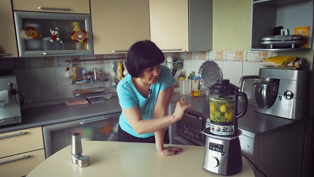 Суп-пюре из гороха и брокколи. смотреть онлайн