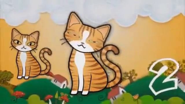 Считаем с котятами до 3 Учимся считать 1 2 3 с маленькими котятами Умный мультик для детей и малыше