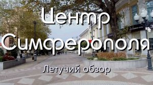 Центр Симферополя, Летучий обзор