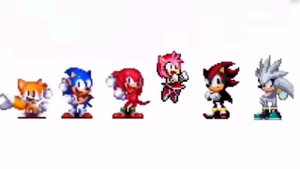 Соник,Тейлз,Наклз,Эми,Шэдоу И Сильвер Танцуют