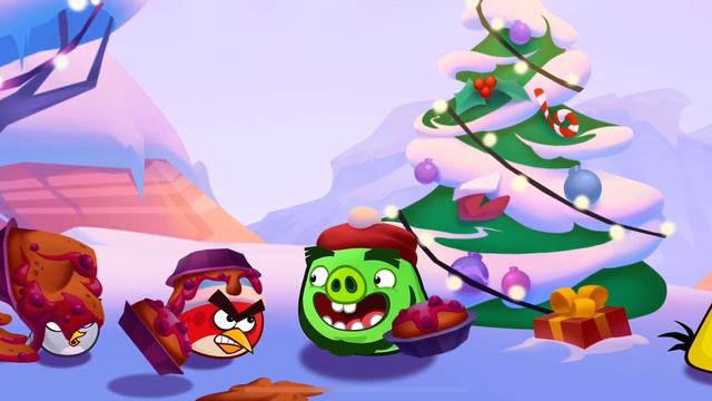 Angry Birds Reloaded “Pie Hard” intro cutscene смотреть онлайн