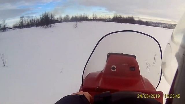 Aktiv Karibo шведский снегоход ,на базе BRP смотреть онлайн