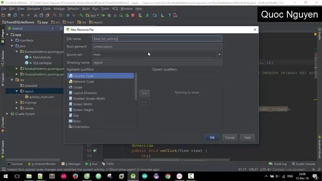 Saving Image And Text Into SQLite database - Custom GridView in Android (Part 1/3) смотреть онлайн