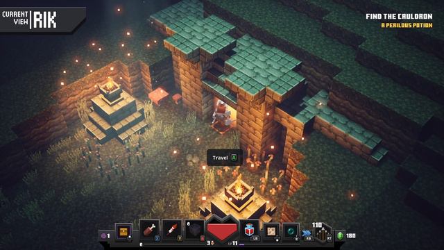 Minecraft Dungeons - #3 - ROMP IN THE SOGGY SWAMP! (4-player gameplay) смотреть онлайн