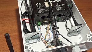 LTE роутер TELTONIKA внутри AX-BOX с питанием по PoE_КоПСС