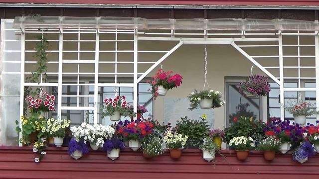 Человек сделал себе балкон мечты // Belarusian made himself a balcony of dreams